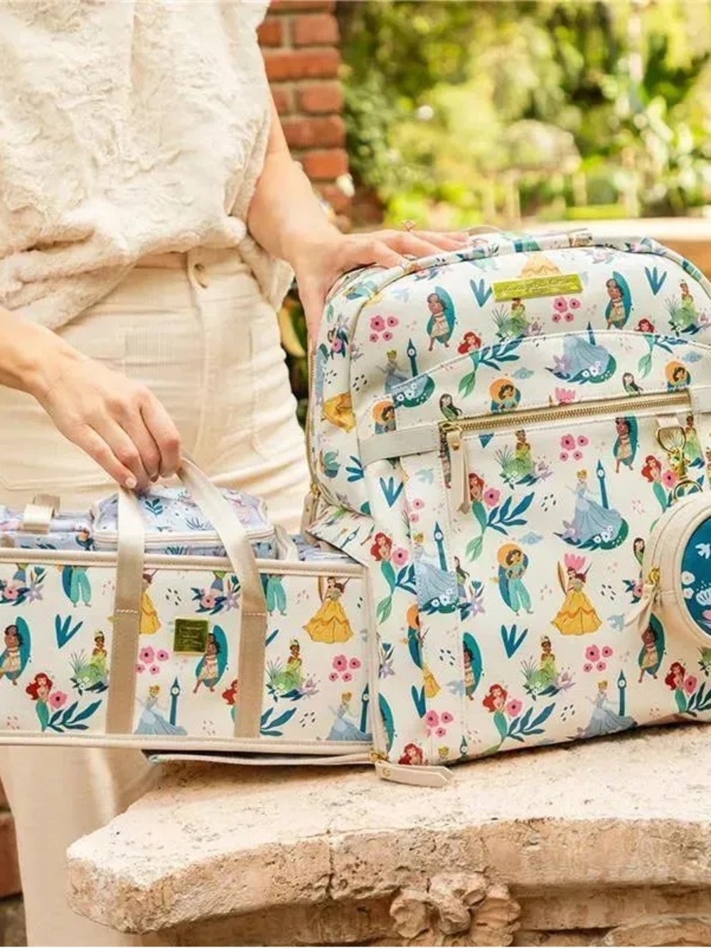 Courage & Kindness ✨ Disney Princess Petunia Pickebottom Diaper Bag Set 2-in-1